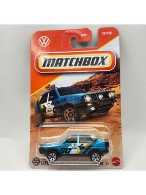 Matchbox 90 Volkswagen Golf Country Teal Blue 2025 22/125